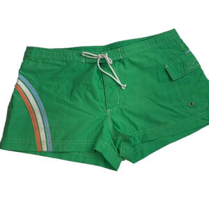Campus Crew  Green Board Shorts